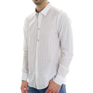 CAMICIA A RIGHE SSEINSE BIANCO